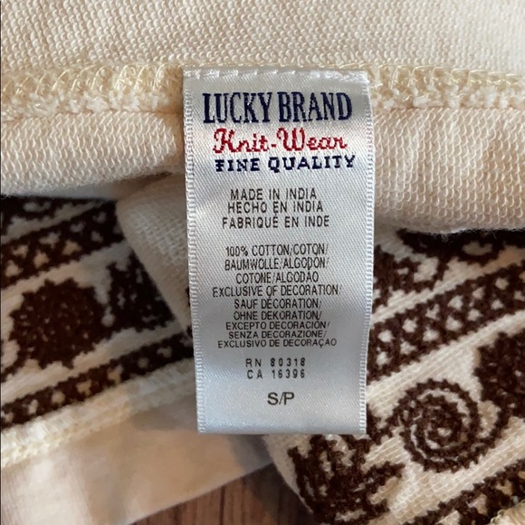 Lucky Brand Knit Open Cardigan: Small - Picture 6 of 6